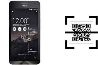 How to read QR codes on an Asus Zenfone 5 A500CG (2014)?