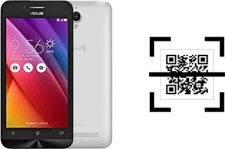 How to read QR codes on an Asus Zenfone Go T500?