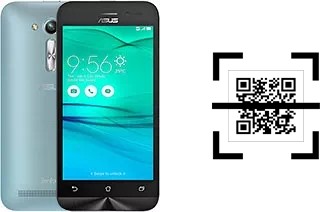 How to read QR codes on an Asus Zenfone Go ZB450KL?