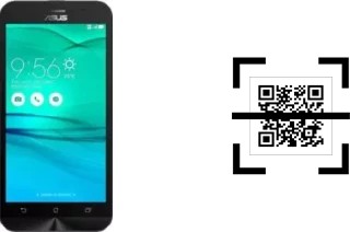 How to read QR codes on an Asus ZenFone Go ZB500KG?