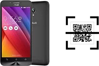 How to read QR codes on an Asus Zenfone Go ZC500TG?