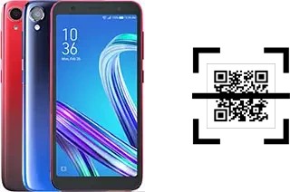 How to read QR codes on an Asus ZenFone Live (L2)?