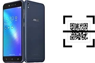 How to read QR codes on an Asus Zenfone Live ZB501KL?