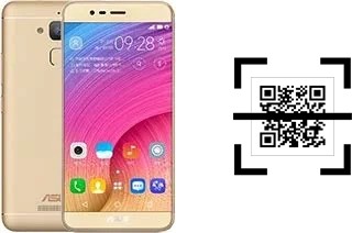 How to read QR codes on an Asus Zenfone Pegasus 3?