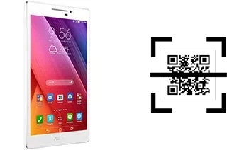 How to read QR codes on an Asus Zenpad 7.0 Z370CG?