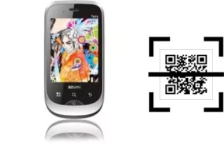 How to read QR codes on an Azumi Tairu?