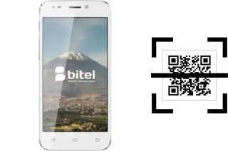 How to read QR codes on a Bitel B8602?