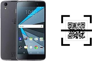 How to read QR codes on a BlackBerry DTEK50?