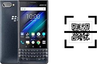 How to read QR codes on a BlackBerry KEY2 LE?