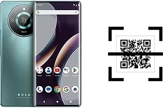 How to read QR codes on a BLU Bold N3?