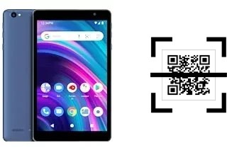 How to read QR codes on a BLU M8L Plus?