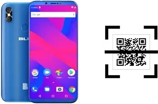 How to read QR codes on a BLU Studio Mega (2018)?