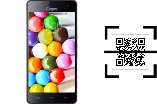 How to read QR codes on a Casper VIA V8?