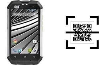 How to read QR codes on a Cat B15 Q?