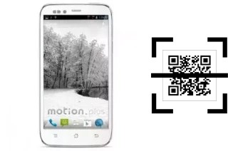 How to read QR codes on a CCE Motion Plus SK504?