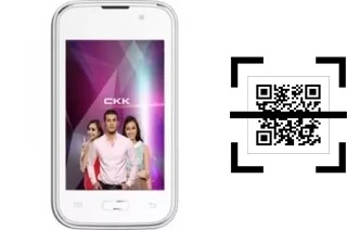 How to read QR codes on a CKK-mobile CKK mobile S10?