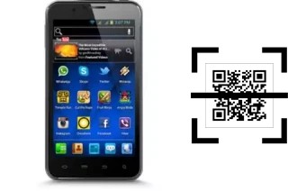 How to read QR codes on a CloudFone Excite 500G?