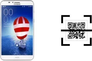 How to read QR codes on a Coolpad Halo?