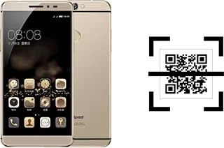 How to read QR codes on a Coolpad Max?