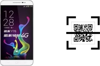 How to read QR codes on a Coolpad Y76?