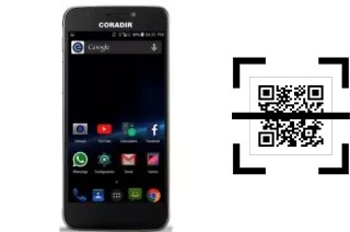 How to read QR codes on a Coradir LBS50 3G Classic?