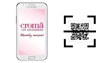 How to read QR codes on a Croma CRCB2094?