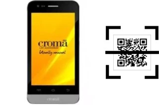 How to read QR codes on a Croma CRCB2129?