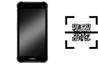 How to read QR codes on a Cyrus CS22?