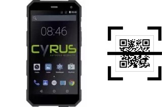 How to read QR codes on a Cyrus CS24?