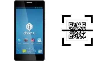 How to read QR codes on a Danew Konnect 501?