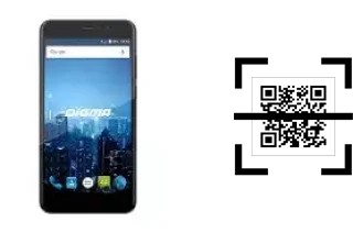 How to read QR codes on a Digma Citi Power 4G?