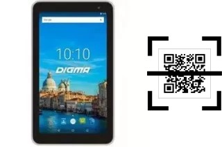 How to read QR codes on a Digma Optima 7017N 3G?