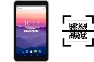 How to read QR codes on a Digma Optima 7018N 4G?