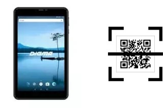 How to read QR codes on a Digma Plane 8021N 4G?