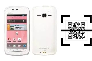 How to read QR codes on a DoCoMo Arrows Me F-11D?