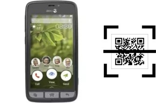 How to read QR codes on a Doro 8030?