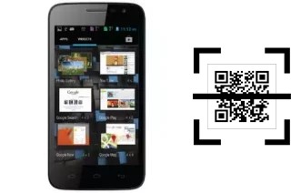 How to read QR codes on an E-tel i8?