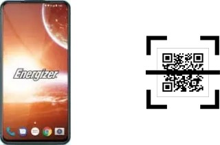 How to read QR codes on an Energizer Power Max P18K Pop?