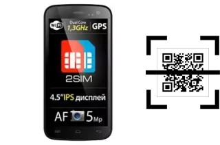 How to read QR codes on an Explay Golf?