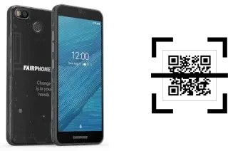 How to read QR codes on a Fairphone 3?