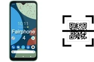 How to read QR codes on a Fairphone 4?