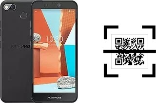 How to read QR codes on a Fairphone 3+?