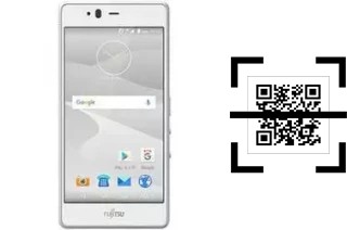 How to read QR codes on a Fujitsu Arrows M04?