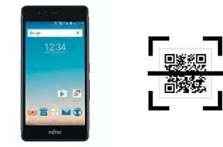 How to read QR codes on a Fujitsu Arrows M357?