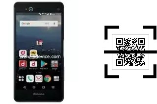 How to read QR codes on a Fujitsu Arrows NX F-01K?