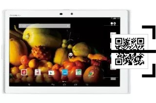 How to read QR codes on a Fujitsu Arrows Tab F-03G?