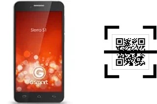 How to read QR codes on a Gigabyte GSmart Sierra S1?