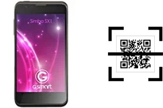 How to read QR codes on a Gigabyte GSmart Simba SX1?