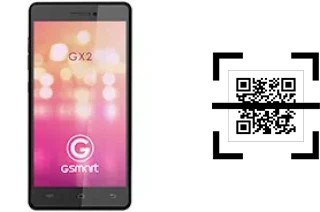 How to read QR codes on a Gigabyte GSmart GX2?