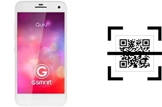 How to read QR codes on a Gigabyte GSmart Guru (White Edition)?